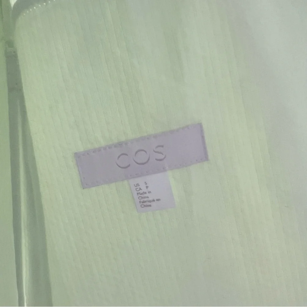COS Men’s Lightweight Hooded Jacket Coat in Green‎ Size S